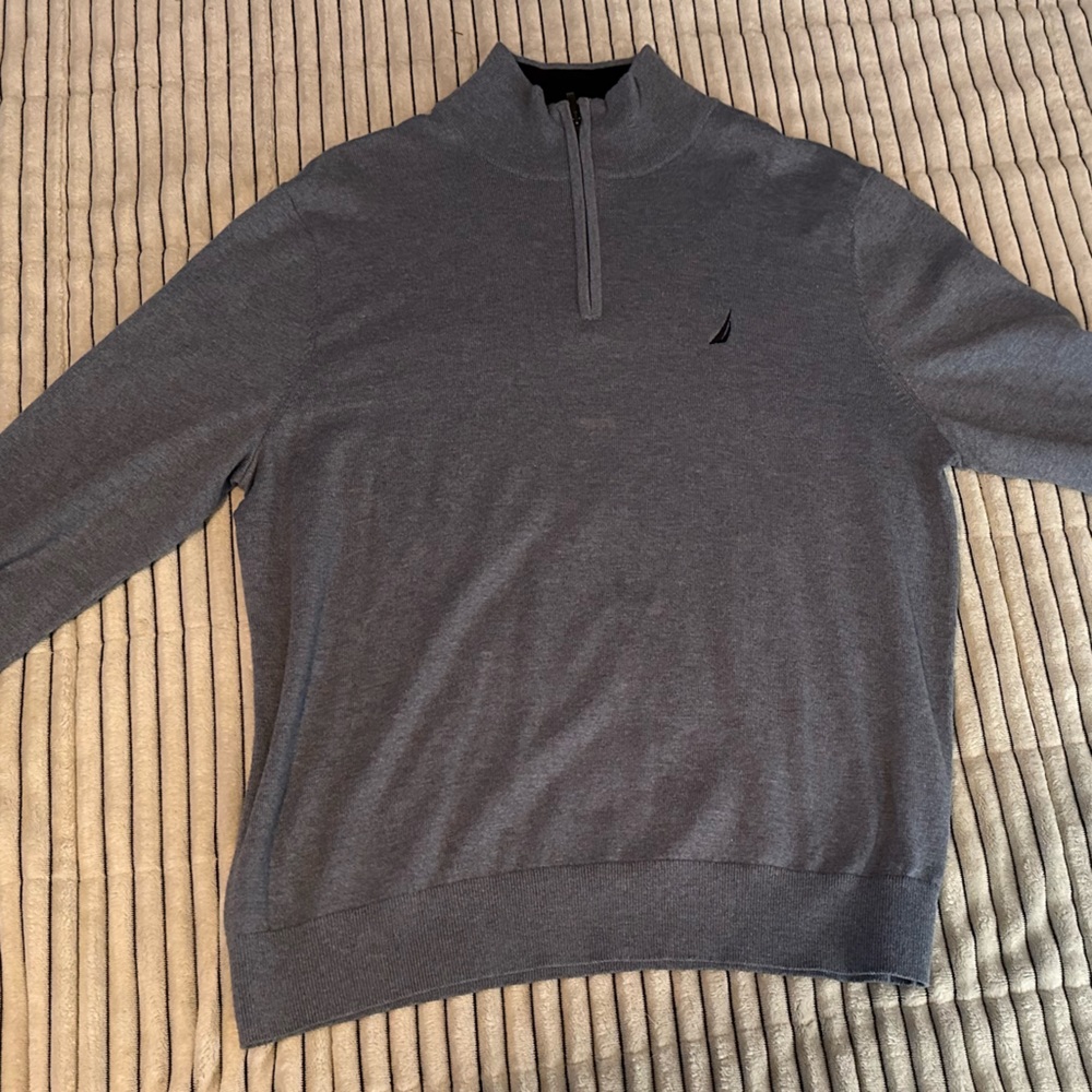 Nautica Men’s Large Quarter Zip